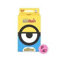 SOS MINIONS พลาสเตอร์ใส ปิดแผลกันน้ำ SOS Plus รุ่น T1 จำนวน 1 กล่อง 6แผ่น