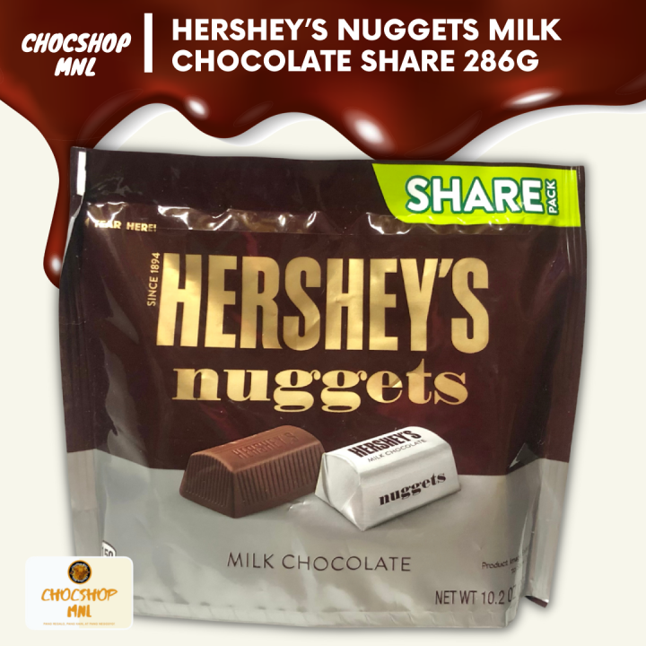 HERSHEY'S Nuggets Chocolate (Milk Chocolate, Almonds) 286G EXPIRY: FEB ...