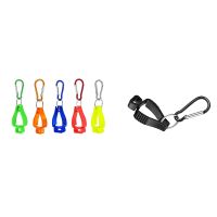 6Pcs Glove Clips for Work Glove Holders Glove Belt Clip with Metal Carabiners for Construction Worker Guard Labor