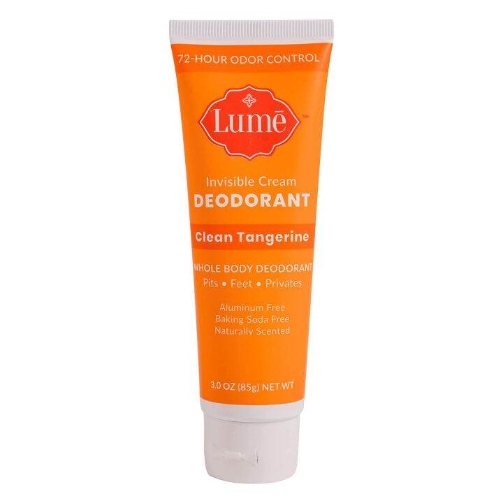 Lume Invisible Cream Whole Body Deodorant Naturally Scented 3 Oz / 85g