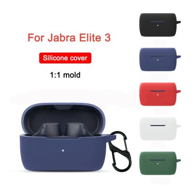 For Jabra Elite 3 Case Shockproof Silicone Protect Earphone Cover for Jabra elite3 soft hearphone box shell Wireless Earbud Cases
