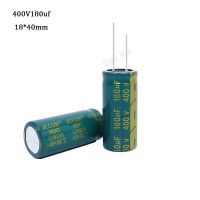 1PCS 400v180uf 180uf400v 18x40mm 400v 180uf 18x40 Electro Electrolytic capacitor 400V180UF