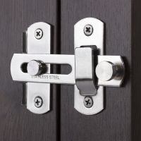 【LZ】 Keenkee Stainless Steel Gate Latches Pet Door Latch Bolt Lock Heavy Duty Flip Latch 2mmThick