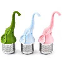 【LZ】┋ஐ  Cute Elephant Head Tea Infuser Bola de chá de aço inoxidável Coador de chá de folhas Dispositivo de cerveja Filtro de especiarias de ervas