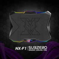 พัดลโน็ตบุ็คระบายความร้อย NUBWO NX-F1 SUBZERO RGB Gaming Cooling Pad รับประกัน 2ปี (ส่งไว)