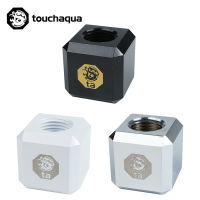 Bitspower touchaqua Universal use G14 "X3 WAY Application ADAPTER spliter Black,Silver,White,TA-TMB