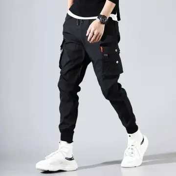 Seluar jogging brand outlet, Men's Fashion, Bottoms, Joggers on Carousell