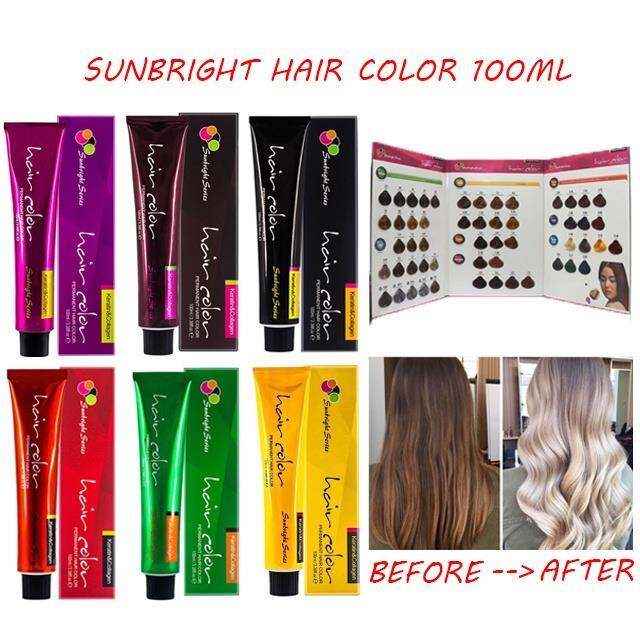 Sunbright series hair color cream Hair Dye Nature Styling Dyed Cream 1