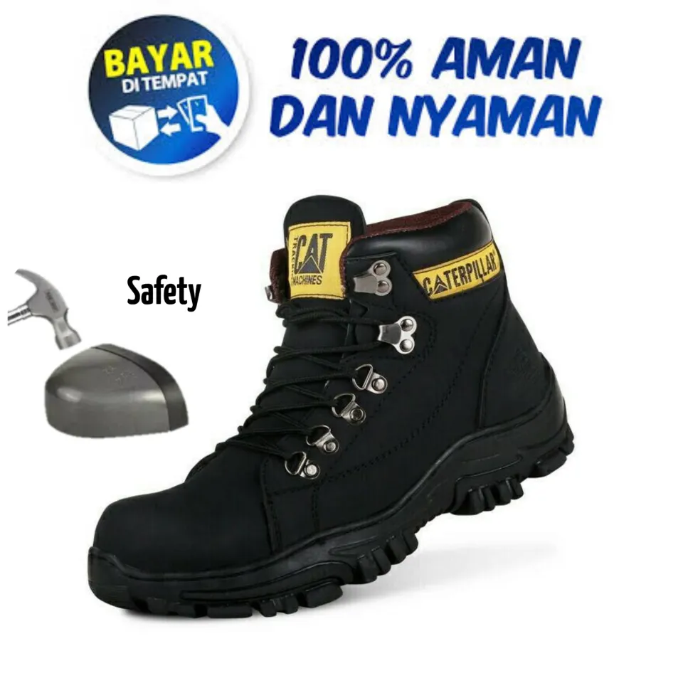 JUAL SEPATU BOOTS SAFTY OUTDOOR BISA BAYAR DITEMPAT (COD)!! - Fashion Pria  - 893321639