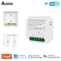 Tuya Smart Life WiFi Curtain Switch Connected Roller Shutters Control Blinds Motor Google Home Alexa Electric Window Camera Remote Controls