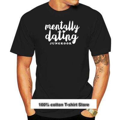 Mental Dating T-shirt Jungkook Bangtan Babe Kookie Maknae Idol 100% cotton T-shirt