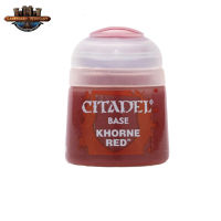 [พร้อมส่ง] Citadel : BASE: Khorne Red (12ML)  สีอะคริลิคสำหรับทาโมเดล