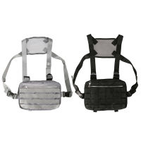 Chest Rig Bags Adjustable Pocket Hip Hop Streetwear Functional Breast Bag Shoulder Bag