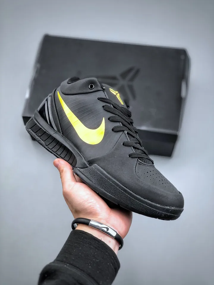 Nike Kobe 4 Protro “Black Mamba” Black University Gold FQ3544-001