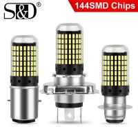 1Pc H4 Led moto Bulb H6 BA20D motorcycle Headlight 12V 6000K 144Pcs Chips P15D Led Lamp Car headlight Bulbs lampada Hi Lo Light