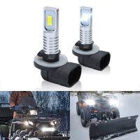 2/4Pcs White High Power ATV Headlight LED Bulbs for Polaris Sportsman 110 300 400 450 500 550 570 700 80W 6000K