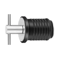 Marine Boat Drain Plug T-Handle Screw Adjustable Rubber Deck Drain Plug