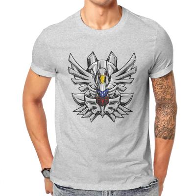 Cygnus Saint Seiya Anime T Shirt Vintage Alternative Loose O-Neck TShirt Top sell Harajuku Mens Clothes