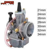 Newprodectscoming Motorcycle For PWK 21 24 26 28 30 32 34MM Universal Carburetor For Keihin Scooter HONDA SUZUKI ATV UTV Pit Bike Power Jet