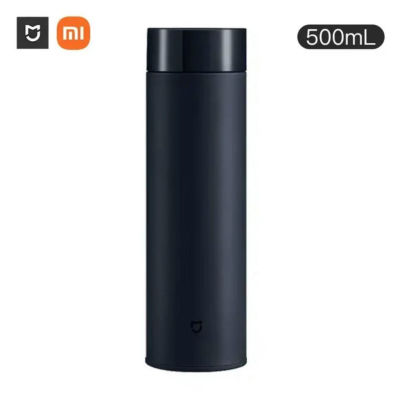 Xiaomi Mijia แก้วรักษาอุณหภูมิแบบสุญญากาศถ้วยมิลลิลิตร500ขวดเก็บความร้อน12ชั่วโมงรักษาความอบอุ่นของขวัญวันเกิดเย็นสำหรับเด็กผู้ชายเด็กผู