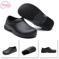 High Quality Men Cooking Chef Work Shoes Kitchen Abti-slip Safety Cook Oil&amp;Water Proof Black Anti-slip Restaurant Shoes