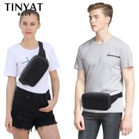 TINYAT Mens Waist Bag Pack Phone Purse Money Travel Large Women Belt Bag Pouch Waterproof Shoulder Black Fanny Pack Bum Bag Running Belt