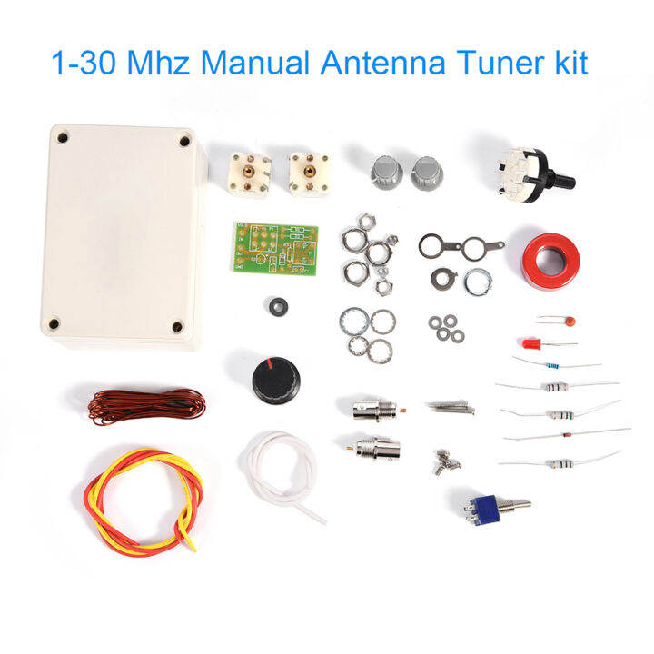 ชุดจูนเนอร์เสาอากาศแบบแมนนวล-จูนเนอร์เสาอากาศ-1-30-mhz-สะดวกเข้ากันได้กับวิทยุ-qrp-ชุด-diy