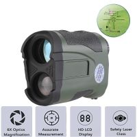 【LZ】☃❉  Laser Golf Rangefinder para a caça Range Finder Sport Telescope Distância Medidor 1200m Yd