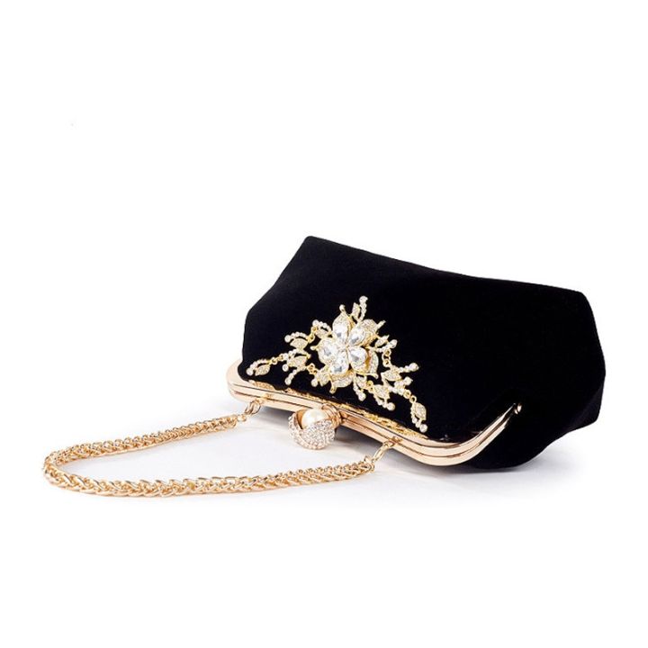 2pcs-female-diamond-pearl-handbag-vintage-crystal-flower-evening-bag-wedding-party-bride-clutch-bag-purse-black-amp-red