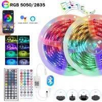 CW Led2835 5050 Rgb Strip12V HighLed Bluetooth Wall Room30M Bedroom DecorationTape
