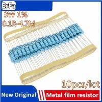 10pcs 3W 1 Metal film resistor 0.1R 4.7M 2.2R 3.3R 5.1R 10R 33R 68R 150R 180R 1K 4.7K 8.2K 10K 33K 68K 100K 330K 470K 1M 1.8M