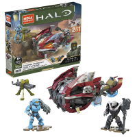 MEGA Construx - Halo Chopper Takedown Vehicle Halo Infinite | ชุด GYG58การสร้าง B ประกอบของเล่นโมเดลรถยนต์ประกอบ