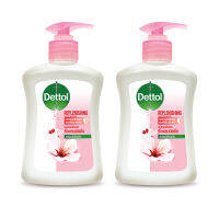 Dettol liquid hand soap Replenishing formula 225 ml. (Pack 2 bottles)