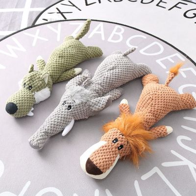 Cleaning Teeth Squeaky Interactive Cartoon Animal Flamingo Shaped Cotton Rope Dog Toy Pet Training Products Pet Chew Toys 1 pcs Toys