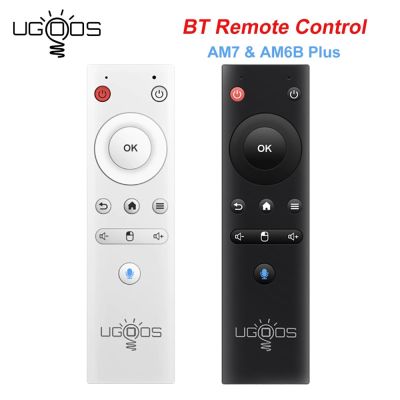 UGOOS BT Voice Remote Control Replacement Gyroscope Air Mouse for Ugoos AM7 AM6B PLUS AM6 PLUS Android Smart TV Box