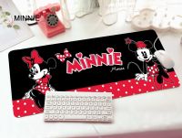 MINNIE MOUSE  R แผ่นรอง คีย์บอร์ด รองคีย์บอร์ด  ลาย มินนี่  MINNIE MOUSE RB ขนาด 30 x 70 cm แผ่นหนานุ่ม มียางกันลื่น ด้านใต้ งานสวยงาม สีสด งานดี BY NOEYNEST