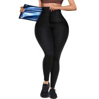 【CW】 Shapers Sauna Sweat Pants Women  39;s Leggings Waist Sweatpants Compression WaistTrainer Thermo Shapewear