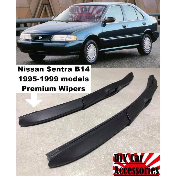 Nissan Sentra B14 Premium OEM Wiper Blade Pair (19951999) Lazada PH