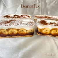 บานอฟฟี่ อัดแน่นด้วยกล้วย คาราเมล ช็อกโกแลต กว่า 6 เลเยอร์ Banoffee ส่งฟรีโซนสยาม เสาชิงช้า เทอมินอลอโศก สอบถามค่าส่งก่อนสั่งซื้อ