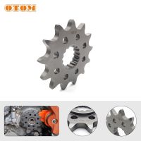 OTOM Motorcycle 13T Front Sprocket Engine Parts For KTM SX SXF EXC XCF-W HUSQVARNA FC FE 250-530 Enduro Motocross Chain Wheel