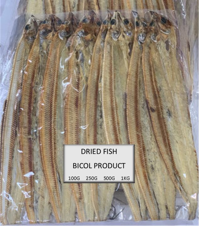 Dried Fish From Bicol Espada Daing Na Abo Hibe 250 Grams Lazada Ph