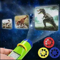 ไฟฉายเล่านิทาน ของเล่น ไดโนเสาร์ โปรเจ็กเตอร์ การศึกษาระดับต้น Projection flashlight toy สัตว์ ของขวัญเด็ก