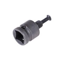 1pc Grey 1/2 39; 39; Drill Chuck Adaptor 33x24mm For Impact Wrench Conversion 1/2 20UNF High Hardness Drill Bit Tools