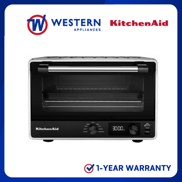 KitchenAid 5KCO211PBM 21 Liters Digital Countertop Oven (Black Matte