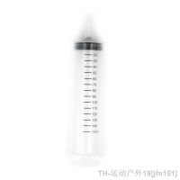 hot【DT】❏┅✱  50ml Plastic Reusable Measuring Syringe Tools Teaching for Chemistry