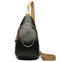 Shop Jung กระเป๋าสะพาย คาดหน้าอก Casual Travel bag รุ่น 000293 - Black