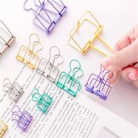 Luxury high quality 93 Multicolor Metal Binder Clip Clamp Paper Bookmark Clips Student School Office Supplies