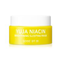 Some By Mi Yuja Niacin 30Days Miracle Brightening Sleeping Mask 15ml  สลีปปิ้งมาสก์  บางเบา ไม่เหนียวเหนอะหนะ