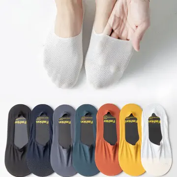 No Show Socks Women, 8 Pairs Ultra Low Cut Liner Socks for Women Invisible  Thin Non Slip Socks Ankle Socks One Size Breathable Cotton Socks for Sports