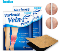 Sumifun Varicose Veins Patch Treat Phlebitis Vasculitis Sticker Thigh Spider Removal Swelling Pain Relief Medical Plaster